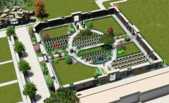 上海卫家角息园四时坊景观壁葬