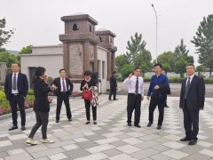 江苏盐城大丰福寿园辅导来浙江银娱优越会717调研