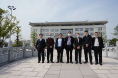 湖州、苍南两地民政局辅导先后来银娱优越会717参观调研